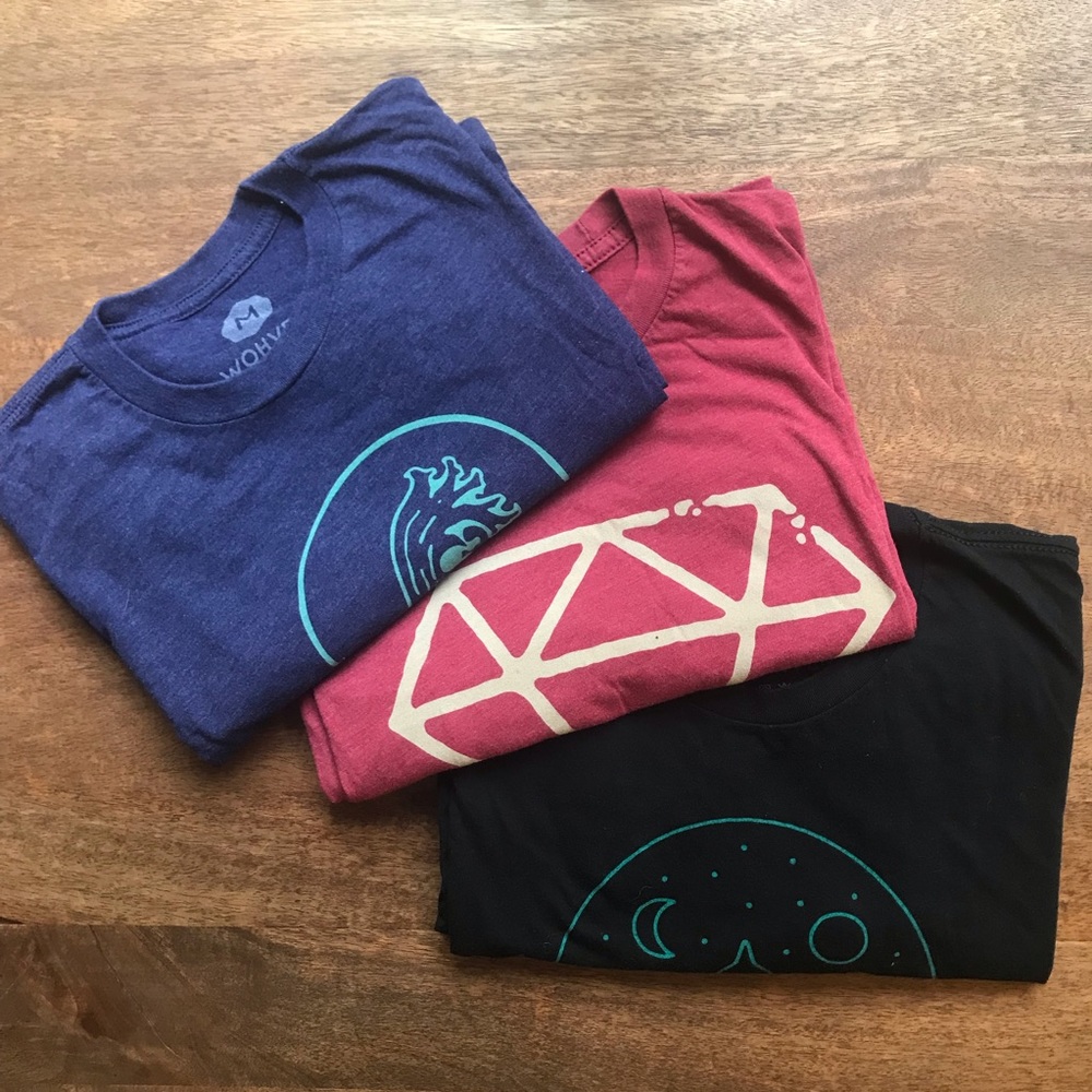 Bundle of Wohven t-shirts